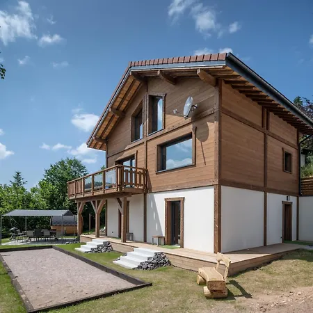 Le Carnotzet Luxury With Covered Hot Tub Panoramic Sauna Chalet