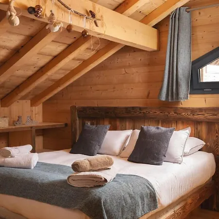 Chalet Le Carnotzet Luxury With Covered Hot Tub Panoramic Sauna