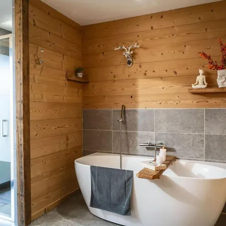 Le Carnotzet Luxury With Covered Hot Tub Panoramic Sauna *